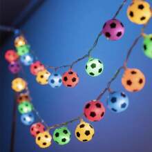 LED, World Cup, Football, Theme, Bar, Indoor, Party, Decoration, Light String, Creativity, Festival, Colorful Lights