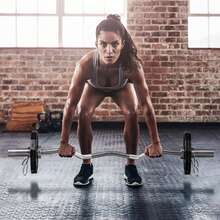 SPORTNOW Weight Plates Set, Metal And Rubber Bumper Plates Weights Discs With 2"/5cm Holes, For Home Gym Weight Lifting Strength Training, 2 X 6kg - Black - View 1