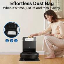 集尘袋适用于 Eufy L50 SES、L60 SES、Conga Home 10000、8090 Ultra、9090 AI，兼容 H9 + 吸尘器替换装 - 彩色 - 查看 8