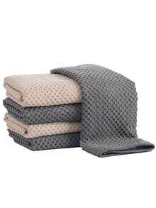 10pcs/3pcs/1pc Kitchen-Specific Rags, Household Non-Stick Oil-Absorbing Towels, Non-Shedding Tablecloths, Household Items, Cleaning And Dishwashing Cloths, Safe And , Fine Fibers, Non-Shedding Lint, Antibacterial Rags, Non-Stick Oil, No Marks, Dirt-Resistant, Double-Sided Household Table Eraser - Multicolor - View 13