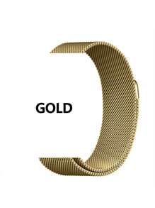 New Milanese Stainless Steel Ring-Shaped Magnetic Watch Strap Metal Magnetic Watch Strap Ultra1/2 Is Unisex And Suitable For 45/49/38/40/41/42/44mm. It Is Compatible With Watch Series 1/2/3/4/5/6/7/8/Se. It Is Breathable, Lightweight, Non-Stuffy, Non-Irritating, And Non-Falling Off. The Entire Watch Series Can Be Used With S9 And S10 Sports And Home Waterproof Watch Straps