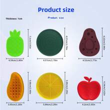 6pcs Fidget Toys Sensory Stone: 6 Packs Textured Soft Worry Stone For Autism Calming - Fidget Stress Toys Anxiety Relief - Small Prizes Fidget Toys