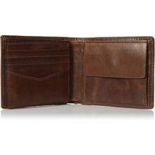 Fossil Men's RFID Blocking Ryan Large Coin Pocket Bifold Wallet - as pic - View 5
