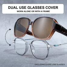 cabecade Fit Over Retro Fashion Glasses, Design, Perfect For Everyday Use And Party, Suitable For Decoration Women Men - color - View 16