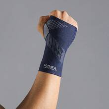 VBOSI 1件轻盈3D针织弹力透气腕掌套，适合举重、羽毛球等运动，男女通用，可作为日常礼物。 - 彩色 - 查看 11