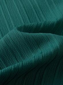 Set de 2 piezas para niños: Outfit casual de verano de color liso, camisa y shorts, estilo básico y simple