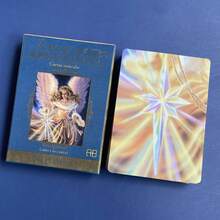Angels Of Abundance Oracle Cards - 44-Card Deck, Spanish Version - Pink - View 5
