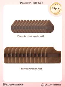 4pcs Makeup Sponge Set, Including Foundation Sponge, Air Cushion Puff, Mini Makeup Sponge. Suitable For Powder, BB Cream, Foundation, Blush, Sunscreen, Etc.