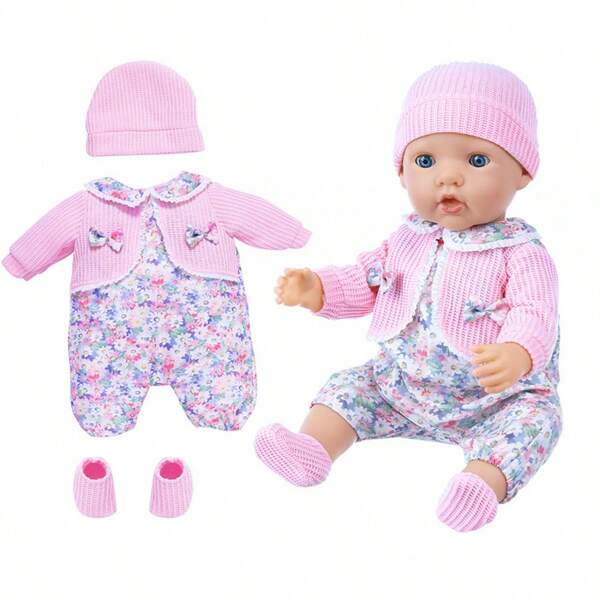 Chaqueta de ropa de muñeca de verano de 18 pulgadas, conjunto de 2 en 1 para la muñeca Shawna (muñeca no incluida)