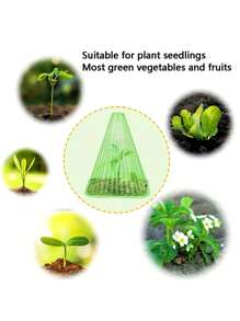 20/10 pièces Couvre-plante de légume, serre chauffante de pépinière de courge/plants, protection contre les nuisibles et les oiseaux