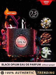 Yves Saint Laurent YSL [Mini] BLACK COFFEE-FLORAL EDP 7.5ml / Black Coffee & White Flowers & Vanilla, Warm & Spicy Gourmand Perfume / Long-Lasting Fragrance - COFFEE-FLORAL 7.5ml - 查看 1