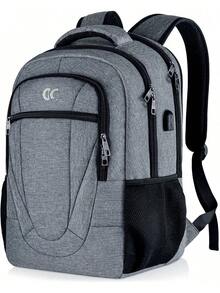 Men Functional Backpacks - Grey - View 1
