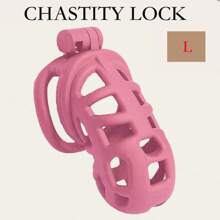 NEW COLOR "Queen Pink"!Chastity Men's Lock Chaste Vessel Penile Ring Snap Ring Multi Size Cage SM Sex Toys BDSM Pink Valentine's Day Bdsm Restraints Chastity Cage Bdsm Bondage Sex Tools Tool Sex Sex Sexy Sex Toys SM Product