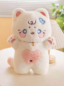 1PC Cute Cat Plush Doll, Girl's Home Cat Companion Doll Pillow, Birthday Gift - 彩色 - 查看 12