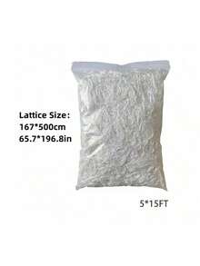 1 Paquete, Red para escalar plantas de 5*15ft, Soporte de planta DIY, Suministros de plantación de jardín, Suministros de plantas de flores de jardín, Suministros de plantación de belleza de balcón de jardín, Accesorios para macetas y contenedores