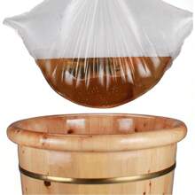 80/160/400 piezas Bolsas para baños de pies, Forro desechable para tina de pies portátil, Bolsas para spa de pedicura, Forros desechables para pedicura para uso doméstico y de hotel, Herramientas para el cuidado de los pies, Accesorios para baños y spas de pies, Bolsas para remojar los pies para viajar