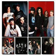 1 tấm áp phích nghệ thuật treo tường Khung tùy chọn Ca sĩ nhạc Pop Bill K-Kaulitz Tom Tokio Hotel Tranh vải nghệ thuật treo tường Hoàn hảo cho trang trí phòng khách tại nhà Thiết kế lấy cảm hứng từ nhóm Rock Roll Áp phích trang trí tường - Nhiều màu - Xem 9
