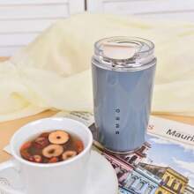 NEW 9 Color Coffee Cup 240ML Cute And Compact Stainless Steel Lnner Pot Hot And Going Shopping Outside Cold Portable Office Coffee Insulated Cup Back To School