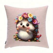 1pc/2pcs/4pcs Cute Cartoon Bear Floral Heat Transfer Vinyl Stickers - Washable & Ironable Patches, Suitable For Bags, Pants, Jackets - Christmas & New Year Gift Design, Blue Plaid Dress With Pink Rose Pattern, Bear Decor, DIY Fabric Art, Clothing Customization, Quirky Fashion Accessories, Jacket Decoration, Craft Hobby