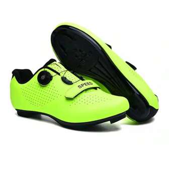 1 paar sportieve racefietsschoenen voor dames, aerodynamisch BOA-sluitsysteem, lage race- en langeafstandsfietsschoenen van massief koolstofvezel