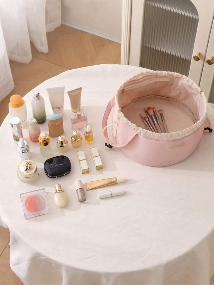 drawstring makeup organizer and travel bag Pouch with  The Ultimate Beauty This versatile makeup bag is a must Wholesale drawstring makeup bag for