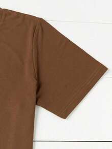 Women T-Shirts - Brown - View 5