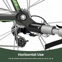 Titanker Upgraded Bike Trailer Attachment Coupler For Instep &Amp; Schwinn Bike Trailers, Bicycle Trailer Hitch Bike Cargo Trailer Coupler - 2 PCS - Instep/Schwinn Hitch - View 5