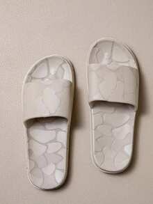 女士迷彩室内家居浴室防臭EVA沙滩拖鞋，可穿戴户外 - 卡其色 - 查看 2