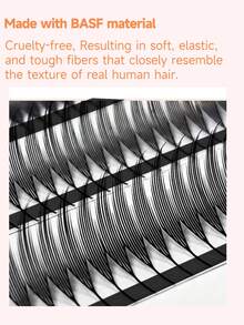 SEEMICAR 12排 C 0.07 厚度 Spire 假睫毛 Air 系列预制羽毛轻睫毛延长假睫毛