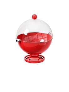 1个翻盖水果盘，2025新款创意防尘高脚沥水零食干果盘，糖果碟，家居用品 - 彩色 - 查看 14