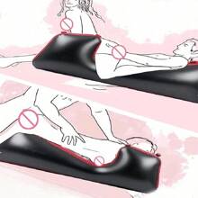 1pc Couples Sofa Furniture Pillow Couple Inflatable Seat Position Support Multi-Function Ramp (No Air Pump)