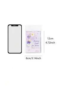 CANDY POETRY 1 Packung mit 30 Blatt Aquarell Botanik Planer Aufkleber, minimalistisches kreatives Urlaubsgeschenk, DIY Scrapbooking dekoratives Papier, handgemachtes Collage-Material, personalisiertes Planer-Schreibwarenzubehör für Schule, Schulmaterial, Schulanfang