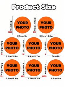 LICVIC Alfileres personalizados con foto, botones personalizados, insignias de botón personalizables, accesorios de botón para mochilas, accesorios para bolsos, broches con estrellas, regalos de cumpleaños, regalos de boda, aniversarios, Día de San Valentín, ceremonia de graduación, regalos creativos para el Día de la Madre, adecuados para hombres, mujeres y colegas - Estilo A - Ver 2