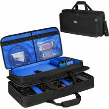 Carrying Bag Compatible With Boss ME-90 / GT-1000 / GX-100 / ME-80 Guitar Multi Effects Pedal,Guitar Pedal Board Case With Multiple Pockets For Guitar Cable And Accessories(23.6 X 3.5 X 11.4 Inch) - 1 - Xem 1