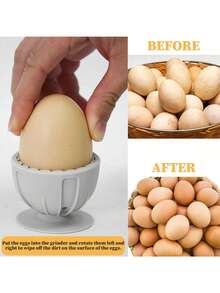 1set Silicone Egg Cleaner, Egg Scrubber, Reusable Egg Cleaning Washer For Fresh Eggs, Farm Fresh Eggs Cleaning Brush, Multifunctional Practical Vegetable And Fruit Scrubber Tools,For Backyard Chickens, Homesteaders & Egg Collectors - Multicolor - View 3