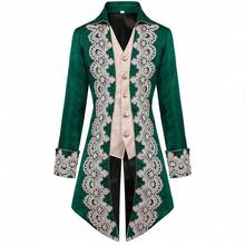 Men's Costume Robes, Cloaks, And Jackets - 綠色 - 查看 2