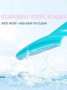 24pcs Multicolor Eyebrow Trimmer, Portable Eyebrow Shaver Razor Shaper Tool For Face Hair Removal, Grooming And Personal Care, Easy To Use Shaving And Depilating. Compact And Lightweight With A Protected Fine Shaver Head For Precise Trimming While Helping To Prevent Scratches And Cuts.