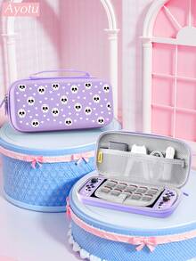 Ayotu Suitable For Switch2 7.9-Inch Protective Case,New Switch2 Game Console Shell And Accessories In 2025, The Package Includes Protective Case, Storage Bag, Base Shell, Game Console Dust Cover, Game Storage Card Box, Joy‑Con Handle Controller Protective Cover And Other Styles Of Accessories To Choose From, The Best Choice For School, Birthdays, And Game Lovers - Multicolor - View 3