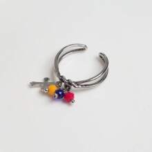 4pcs Adjustable Open Ring Set, Suitable For Couples Or Individual Wear, Fashion Jewelry, Best Friends/Sisters Gift