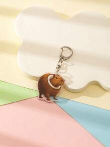 1 Pc Acrylic Strange Italian Silly Animal Shan Hai Jing TungTungTungTung Sahur/Tralalero Tralala/Lirili Larlla/Bombardiro Ctocodilo/Boneca Ambalam//Brr Brr Patapim Character Style Theme Keychain Pendant Backpack Ornament/Bag Accessories/School Bag Accessories/Purse Pendant/Friend's Gifts
