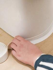 Waterproof Sealing Tape For Bathroom And Toilet, Self-Adhesive Sealing Strip For Bathtub And Walls, PVC Waterproof Sealing Tape For Sink, Protecting Bathroom, Toilet, Bathtub, Floor And Wall Edges, White Back To School