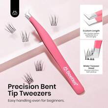 Beetles Lash Clusters Natural Manga Wispy 9-16mm Eyelash Extensions 168pcs Individual Lashes 3D CC Curl Eyelash Clusters DIY At Home With Tweezers Candy CMC002
