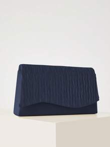 Noctella Sac pochette plissé élégant et à la mode pour femme, sac de soirée hijab vague exquis, sac à bandoulière chaîne charmant, convenant aux femmes pour assortir avec des robes, des robes de soirée, convenant pour assister à des dîners, des mariages, des réunions, des fêtes.