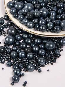 130g/4.59oz Rắc trang trí bánh, Đường ngọc trai tròn, Rắc kem, Bánh nướng nhỏ, Nướng bánh quy, Phủ bánh, Thích hợp cho Tiệc cưới, Tiệc sinh nhật, Trang trí món tráng miệng Tiệc Giáng sinh, - Nhiều màu - Xem 20