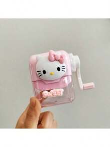 Sanrio Sanrio Cinnamon Dog My Melody Kuromi Big Ear Dog Pacha Dog Hello Kitty Pudding Dog Hand-Cranked Pencil Sharpener, Pencil Sharpener, Pencil Sharpener - Cartoon Theme, Stationery And Birthday Gifts, Student-Only,Back To School