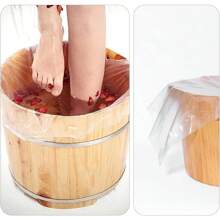 80/160/400 piezas Bolsas para baños de pies, Forro desechable para tina de pies portátil, Bolsas para spa de pedicura, Forros desechables para pedicura para uso doméstico y de hotel, Herramientas para el cuidado de los pies, Accesorios para baños y spas de pies, Bolsas para remojar los pies para viajar