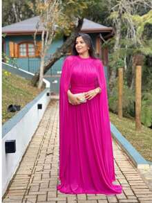 Shyrlei Party Dress For Graduation Wedding Bridesmaid Debutante - Hồng - Xem 2