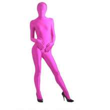 1 pieza Mono Zentai, Disfraz deBodyo completo de spandex ajustado a la piel, Mono de cosplay para adulto, Traje de siginja, Ropa para actuaciones en el escenario. La tela tiene alta elasticidad, por favor revise el tamaño antes de realizar el pedido. - capa de invisibilidad - Ver 75