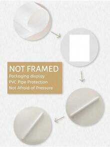 励志名言帆布艺术海报 - 无框纪律定义墙面装饰，适用于客厅、卧室、家庭办公室 - 复古/现代风格水墨印刷