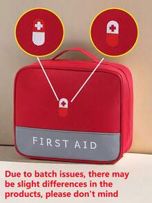 1pc Portable Pill Organizer, Travel Medical First Aid Kit, Home & Outdoor Emergency Medicine Box, Children Medicine Storage, 10 Compartment Transparent Sealed Drug Storage Case - Multicolor - View 12